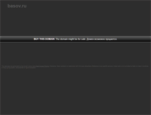 Tablet Screenshot of basov.ru
